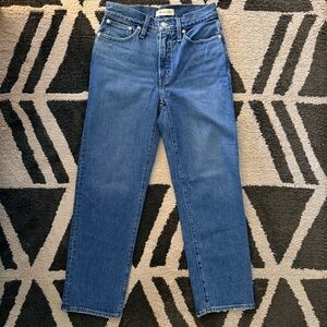 Madewell Perfect Vintage Straight Jean, Earlwood Wash